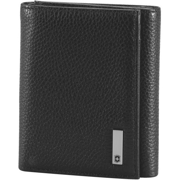 Портмоне Victorinox Altius 3.0 Athens Черный тиснёная кожа - фото №1