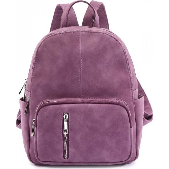 Кожаный рюкзак OrsOro DS-9017 Фиолетовый - фото №1