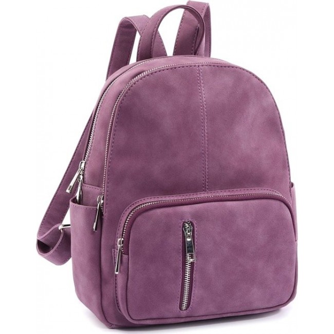 Кожаный рюкзак OrsOro DS-9017 Фиолетовый - фото №2