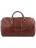Дорожная кожаная сумка Tuscany Leather Lisbona даффл большой размер TL141657 Коричневый - фото №2
