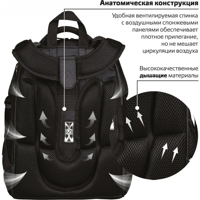 Ранец Brauberg Shiny Tiger - фото №5