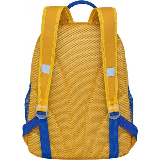 Школьный рюкзак Grizzly RG-163-8 желтый - фото №3