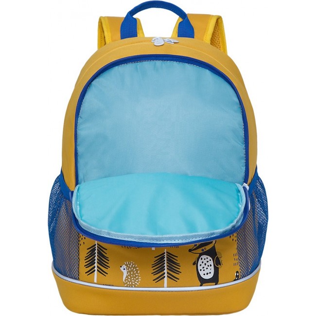 Школьный рюкзак Grizzly RG-163-8 желтый - фото №4
