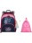 Рюкзак Across ACR18-178 Сине-розовый (цветы) - фото №2
