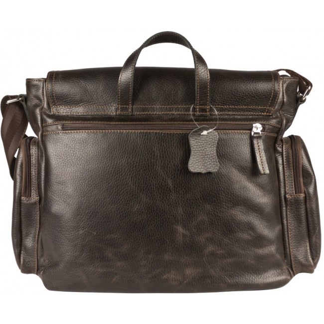 Мужская сумка Carlo Gattini Toara 5058-04 Темно-коричневый - фото №4