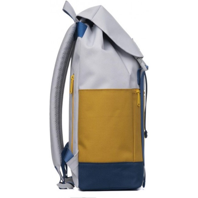 Рюкзак Mr. Ace Homme MR20B1887B01 Светло-серый/желтый/темно-синий 15 - фото №3