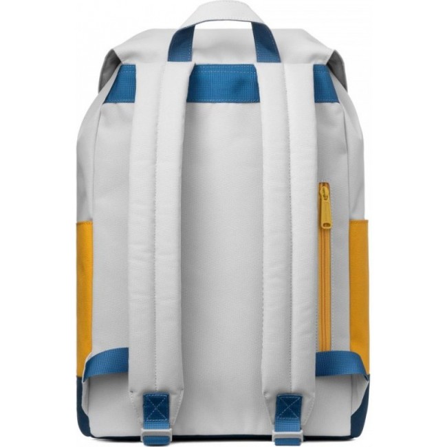 Рюкзак Mr. Ace Homme MR20B1887B01 Светло-серый/желтый/темно-синий 15 - фото №4