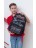 Рюкзак школьный Grizzly RB-254-3 черный-красный - фото №11