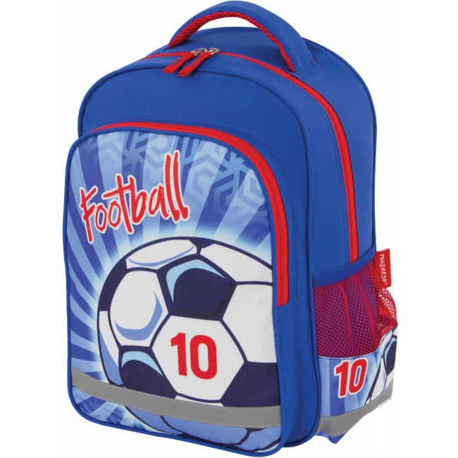 Рюкзак Пифагор School Soccer ball Синий - фото №3