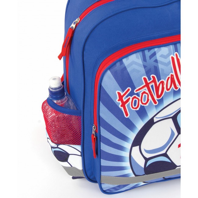 Рюкзак Пифагор School Soccer ball Синий - фото №10