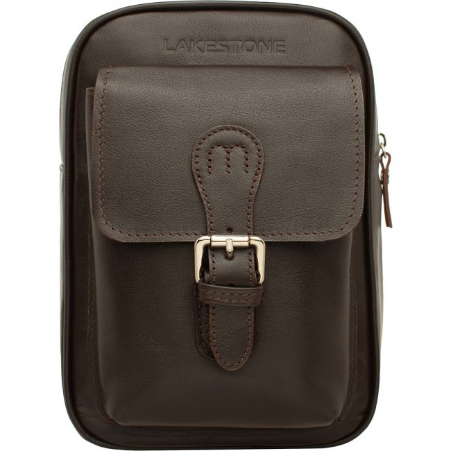 Однолямочный рюкзак Lakestone Risdale Коричневый Brown - фото №1