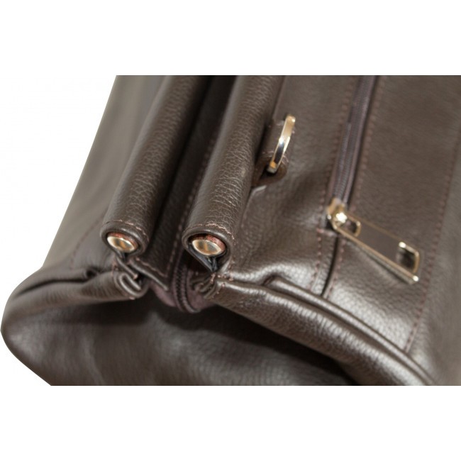 Дорожная сумка Carlo Gattini Otranto 4006-04 Темно-коричневый - фото №7