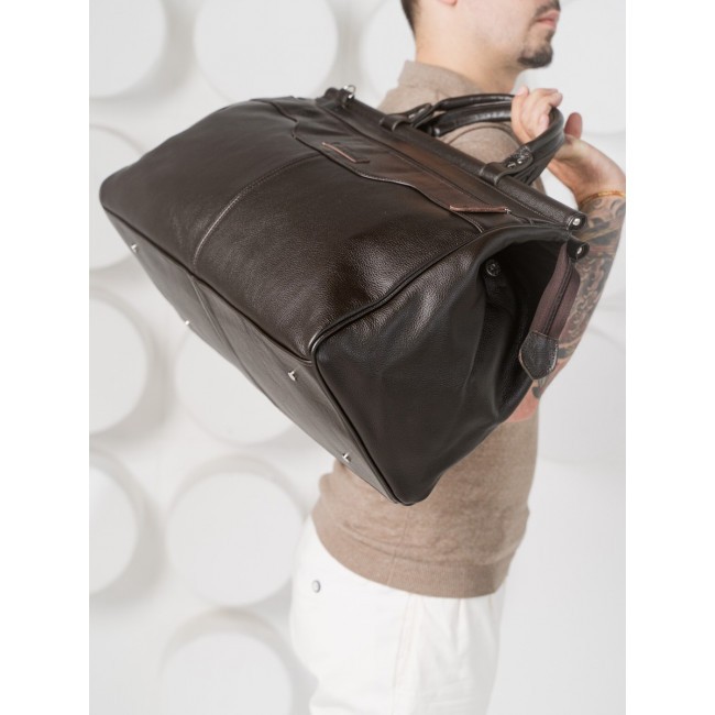 Дорожная сумка Carlo Gattini Otranto 4006-04 Темно-коричневый - фото №9