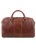 Дорожная кожаная сумка Tuscany Leather Lisbona даффл маленький размер TL141658 Коричневый - фото №3
