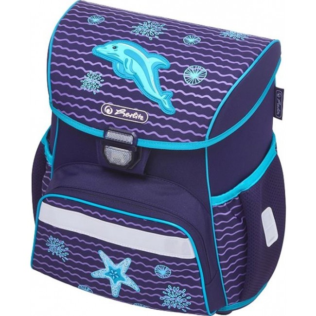 Школьный рюкзак Herlitz Loop Дельфин (синий) - фото №2