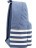 Рюкзак Asgard Р-5541 Горох синий-белый - Полосы синие-белые - фото №2