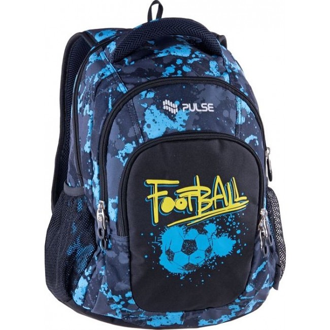 Рюкзак Pulse Teens Футбол (синий) - фото №3
