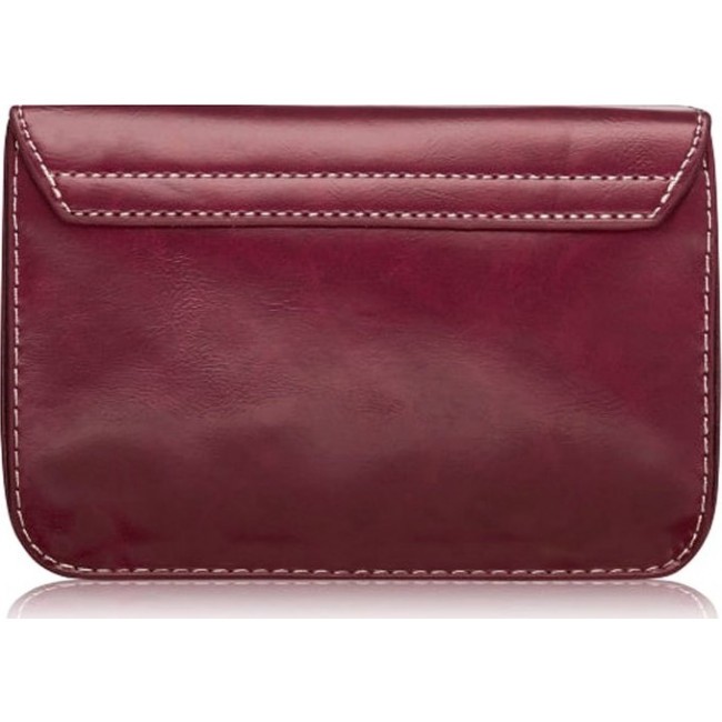 Женская сумка Trendy Bags LOCKY Бордовый - фото №3