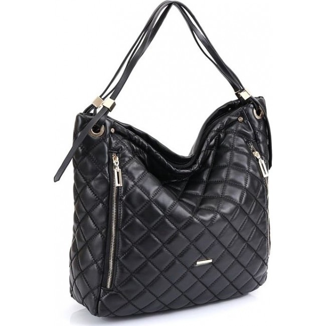 Женская сумка Giaguaro 0430 226-1 black GG Черный - фото №2