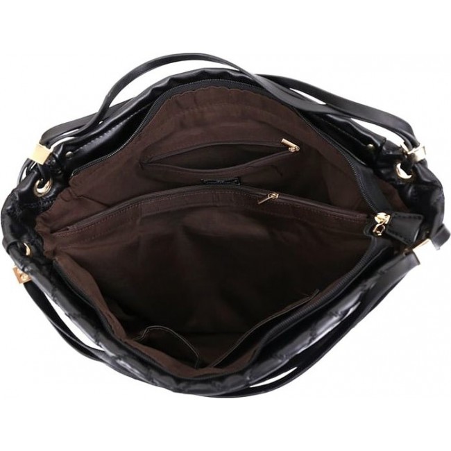 Женская сумка Giaguaro 0430 226-1 black GG Черный - фото №5
