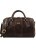 Дорожная кожаная сумка Tuscany Leather Lisbona даффл маленький размер TL141658 Темно-коричневый - фото №1