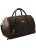 Дорожная кожаная сумка Tuscany Leather Lisbona даффл маленький размер TL141658 Темно-коричневый - фото №2