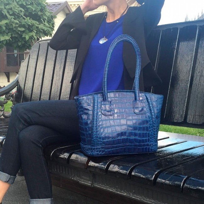 Женская сумка Trendy Bags MARO Синий - фото №7