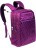Рюкзак в горошек для девушки Grizzly RD-649-1 Фиолетовый - фото №2
