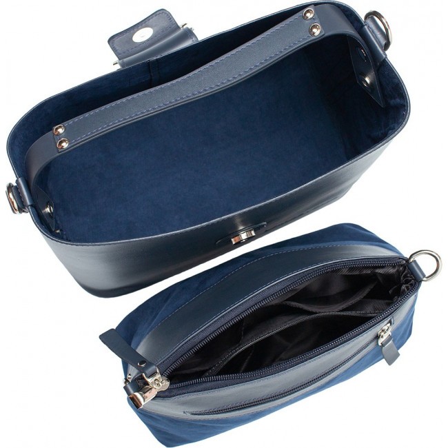 Женская сумка Lakestone Apsley Синий Dark Blue - фото №5