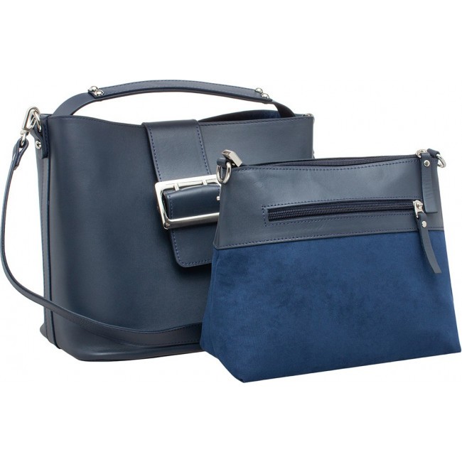 Женская сумка Lakestone Apsley Синий Dark Blue - фото №6