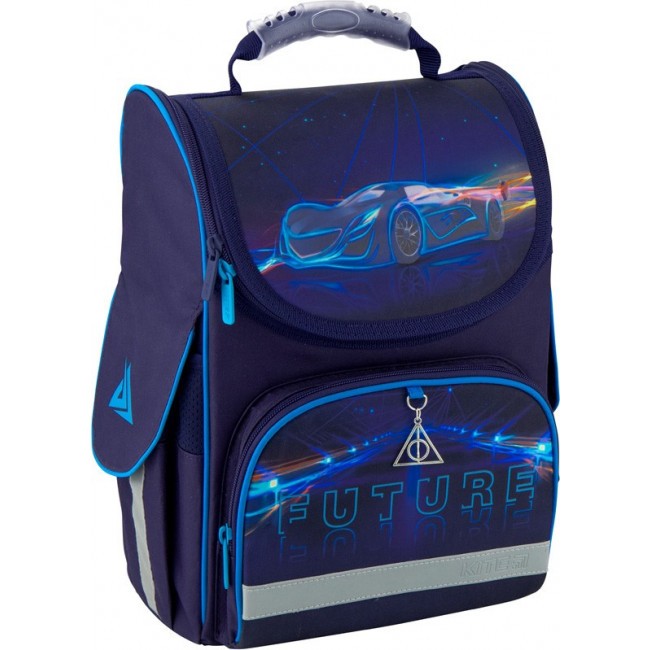 Рюкзак Kite Education K20-501S Futuristic Темно-синий - фото №2