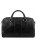 Дорожная кожаная сумка Tuscany Leather Lisbona даффл маленький размер TL141658 Черный - фото №2