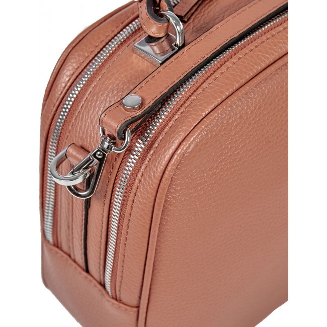 Женская сумочка BRIALDI Elma (Эльма) relief orange - фото №11