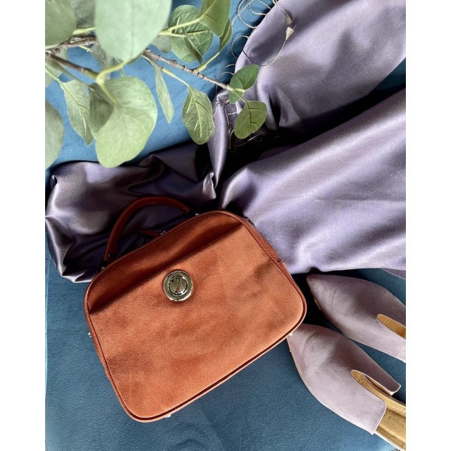Женская сумочка BRIALDI Elma (Эльма) relief orange - фото №6