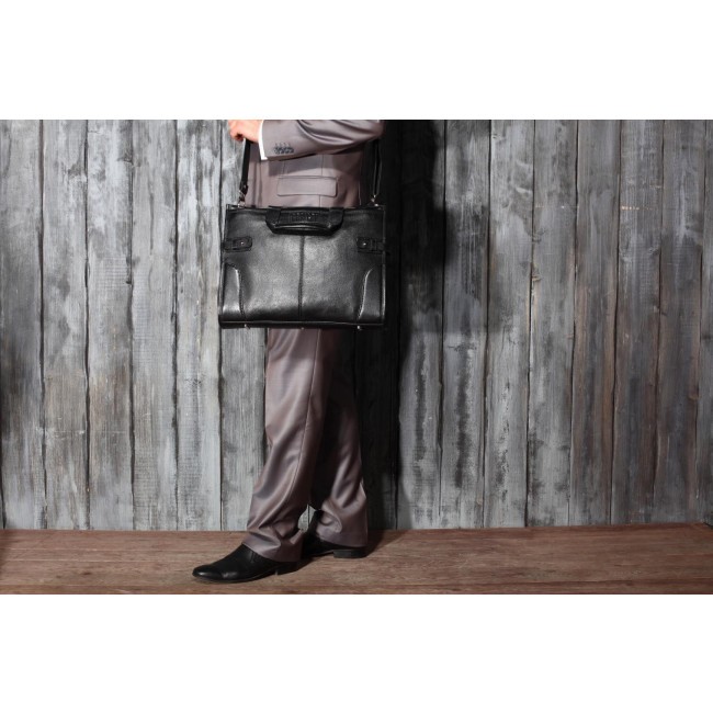 Повседневная мужская сумка Brialdi Bristol Черный - фото №15