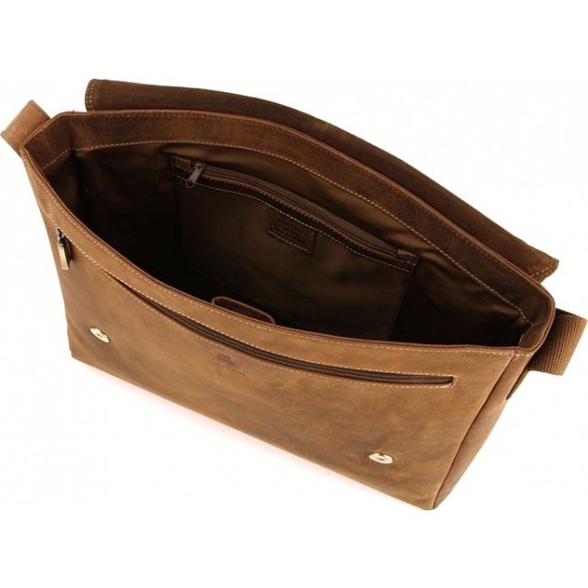 Мужская сумка Visconti 18516 Texas L Желтовато-коричневый - фото №4