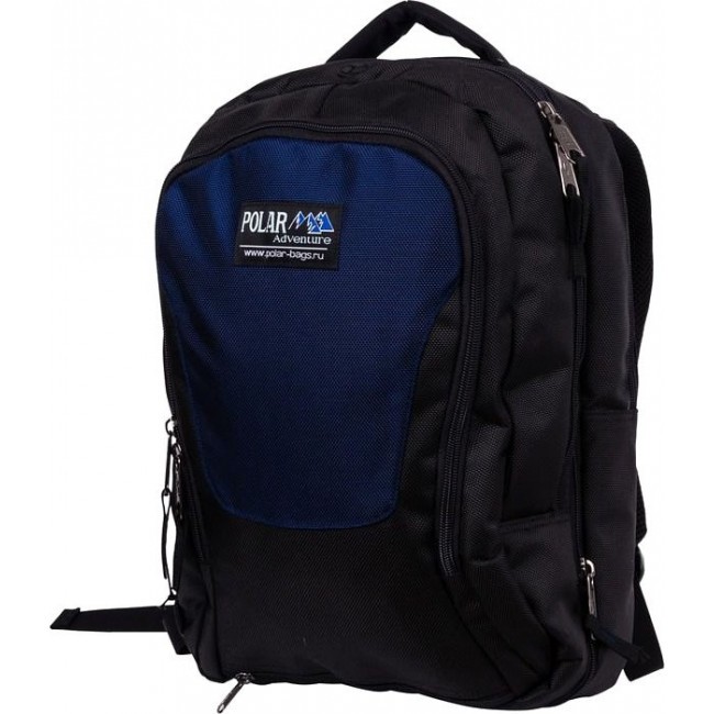 Рюкзак Polar П959 Черный с синим - фото №1