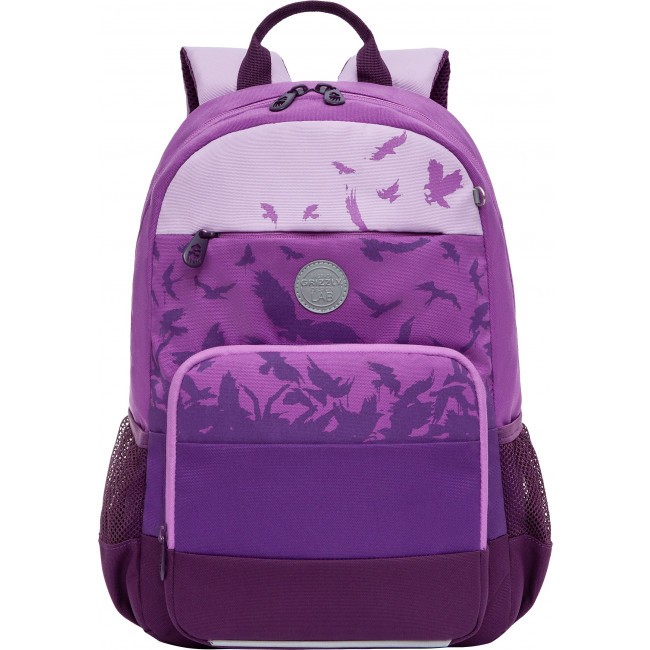 Рюкзак школьный Grizzly RG-264-21 фиолетовый - фото №2