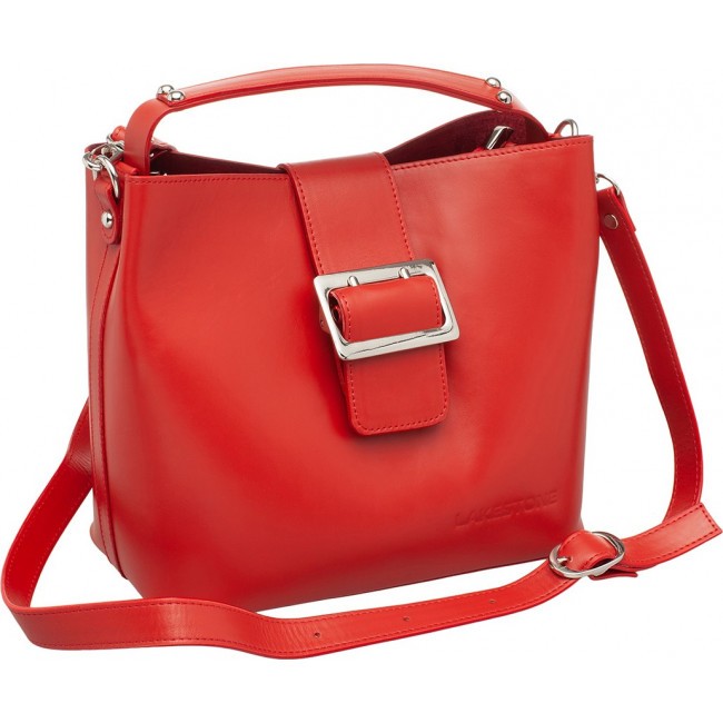 Женская сумка Lakestone Apsley Красный Red - фото №2