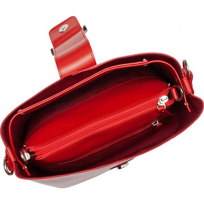 Женская сумка Lakestone Apsley Красный Red - фото №5