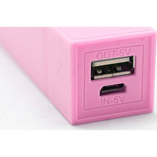 Зарядка Kawaii Factory Зарядное устройство-аккумулятор "Молоко" Розовый - фото №3