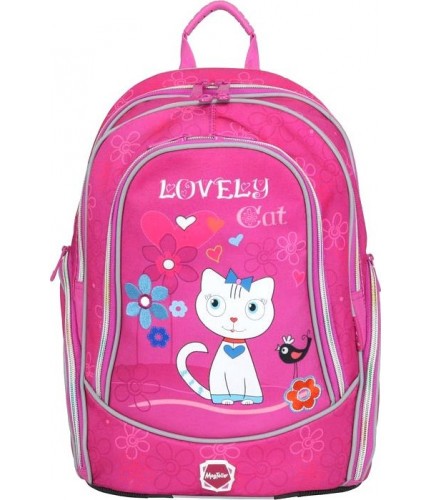 Школьный рюкзак Mag Taller  Cosmo II Котик (розовый)- фото №1