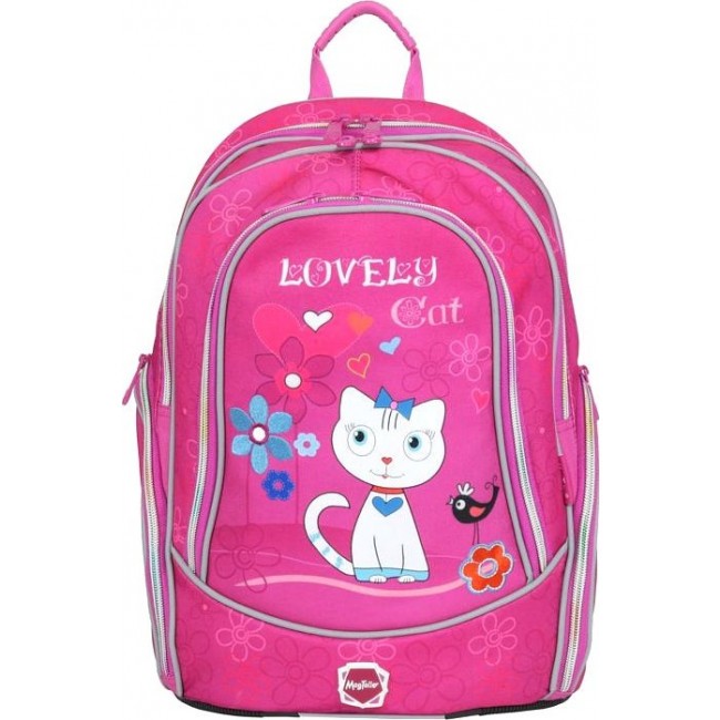 Школьный рюкзак Mag Taller  Cosmo II Котик (розовый) - фото №1